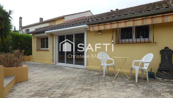 Maison de plain-pied - 2 chambres- au calme