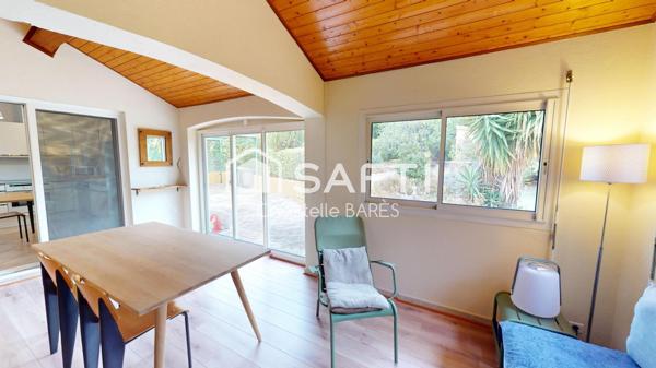 Maison de plain-pied - 2 chambres- au calme