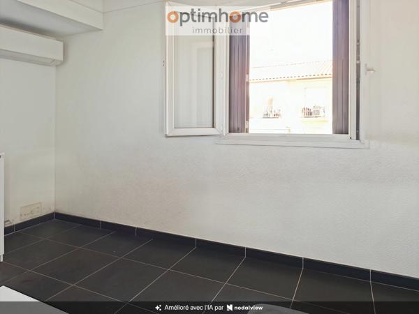 Vente appartement T2 Canet-Plage avec balcon terrasse à 100 m de la mer