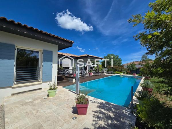 Superbe villa de style californien de plain-pied