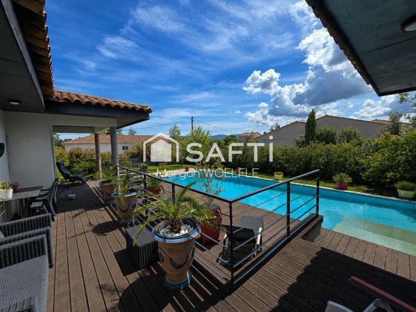 Superbe villa de style californien de plain-pied