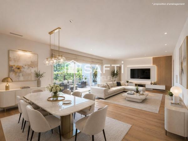 Superbe villa de style californien de plain-pied