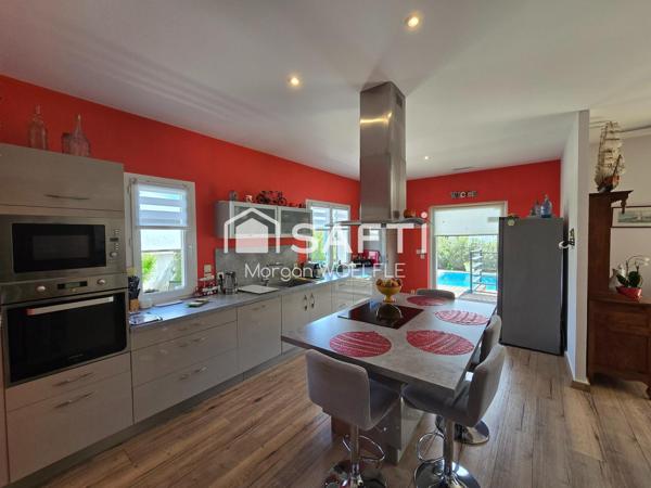 Superbe villa de style californien de plain-pied