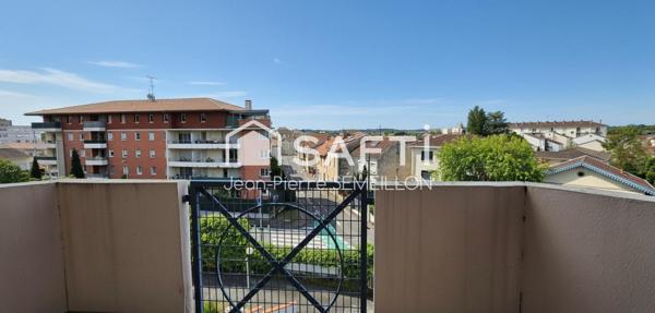 Studio lumineux, climatisation, terrasse