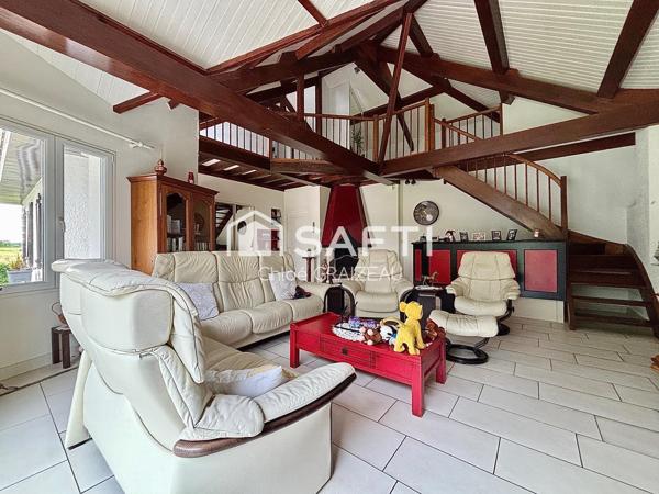 Maison sur sous-sol accès plain-pied, 136 m2 habitables