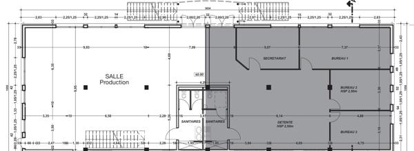 Bureaux Saint Herblain 600 m2