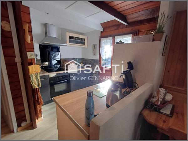 UN CHARME FOU POUR CE CHALET DE TYPE 4