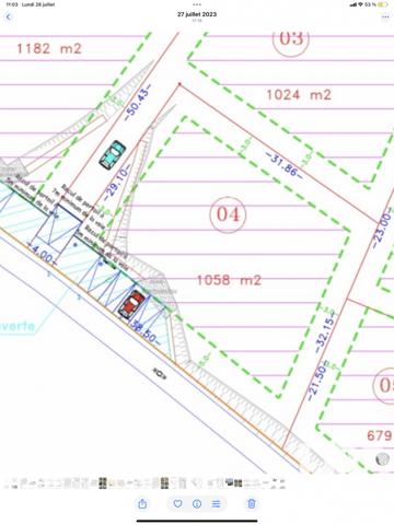 Terrain à vendre 1 058 m² Béziers