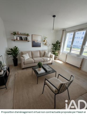 Appartement à vendre 4 pièces 68 m² Provins