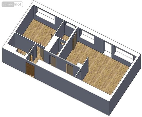 Appartement à louer à Laval en Mayenne (53000), ref : 53079-L388