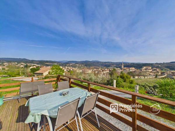 Villa avec vue dominante  de 127 m² - 4 chambres -Proche Joyeuse- 305 000 HAI