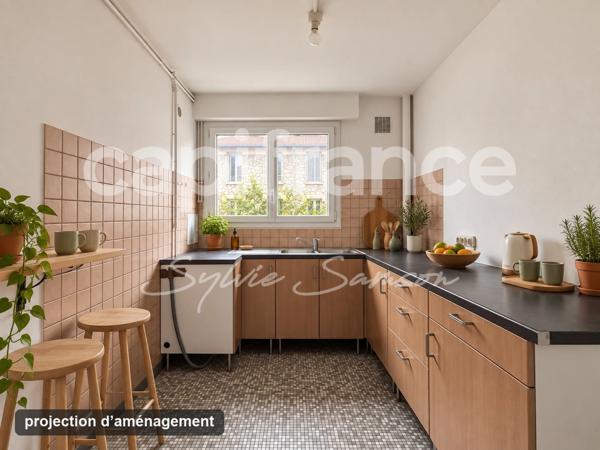 Appartement à vendre 3 pièces MANTES LA JOLIE (78)