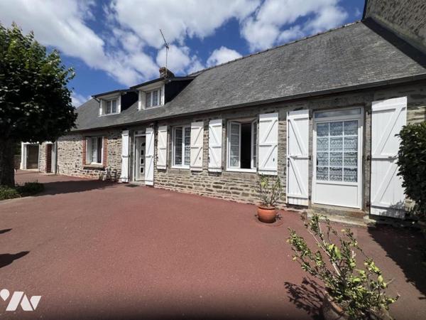 TESSE FROULAY, à 5 min de BAGNOLES DE L'ORNE, maison 3ch avec hangar et terrain