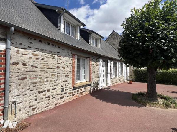 TESSE FROULAY, à 5 min de BAGNOLES DE L'ORNE, maison 3ch avec hangar et terrain
