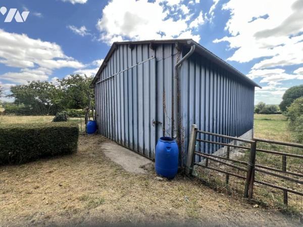 TESSE FROULAY, à 5 min de BAGNOLES DE L'ORNE, maison 3ch avec hangar et terrain