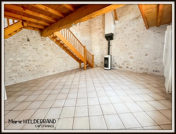 Maison de village de 120m² habitable sans jardin