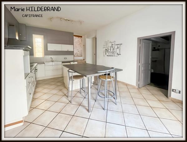 Maison de village de 120m² habitable sans jardin