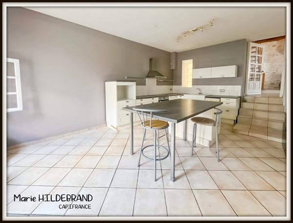 Maison de village de 120m² habitable sans jardin