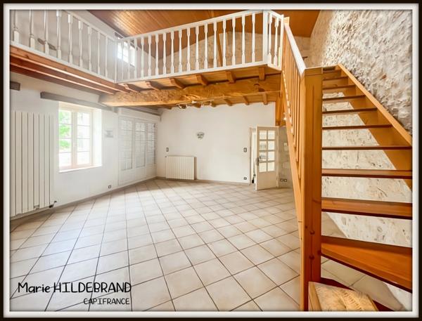 Maison de village de 120m² habitable sans jardin