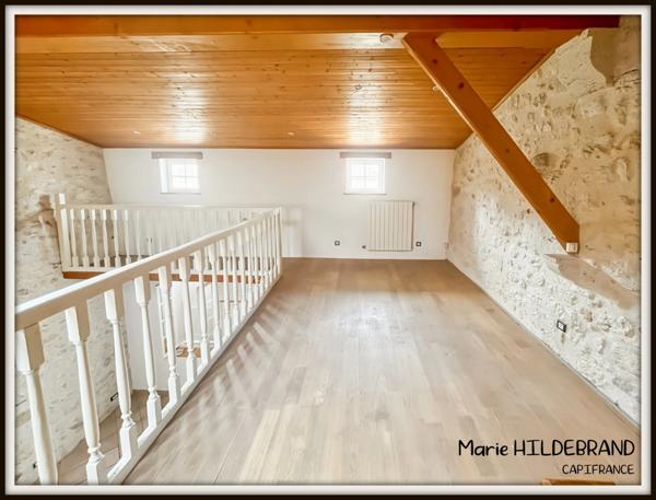 Maison de village de 120m² habitable sans jardin