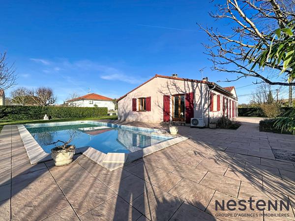 Maison T5 à Saint Hilaire avec jardin, garage et piscine