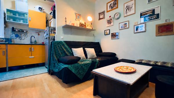 A VENDRE 2P 25M2 IMM. ART DÉCO BEL ANCIEN ASC. BUTTE BERGEYRE - BUTTES CHAUMONT PARIS 19E