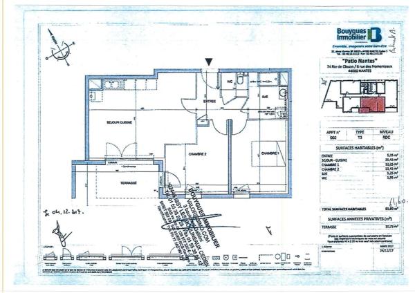 ROUTE DE CLISSON T3,  
Nantes 44000