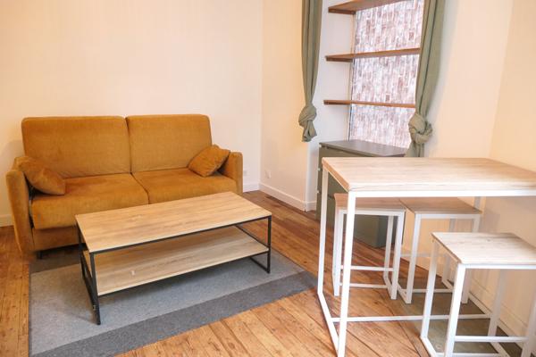 Studio meublé cosy 20 m² - prêt à vivre - Le Mans