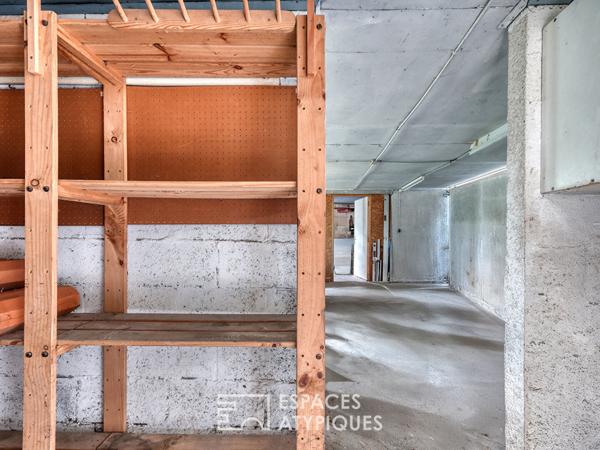 Maison d’architecte des années 70