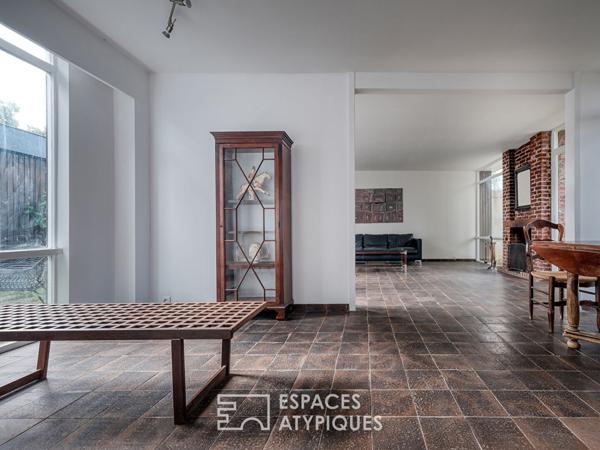 Maison d’architecte des années 70