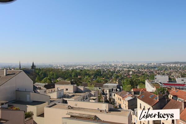 Appartement T4 en duplex de 98 m² - avec vue panoramique sur Paris - Montmorency centre