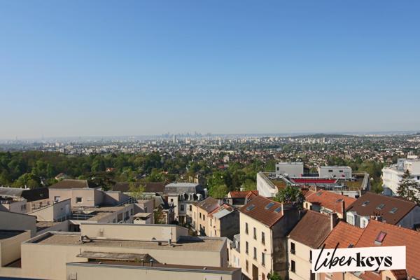 Appartement T4 en duplex de 98 m² - avec vue panoramique sur Paris - Montmorency centre