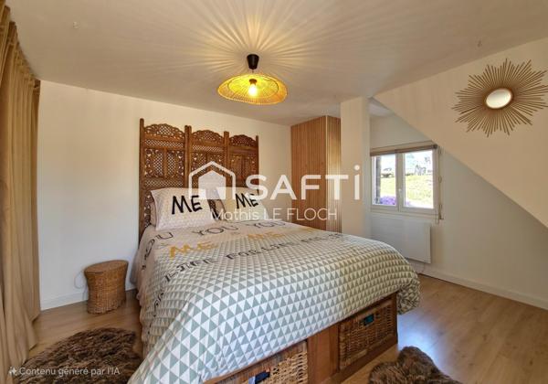 Maison 170 m² divisée en 2 logements + studio – Terrain 965 m² avec piscine