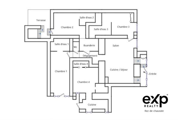 Appartement 5 pièces 131m² proche du lac