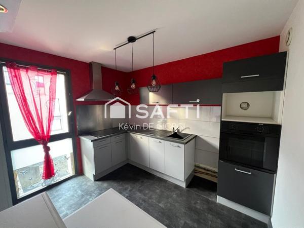 Appartement de 63m², idéalement situé