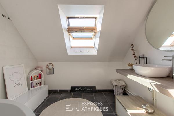 Maison familiale et contemporaine à l’esprit vacances