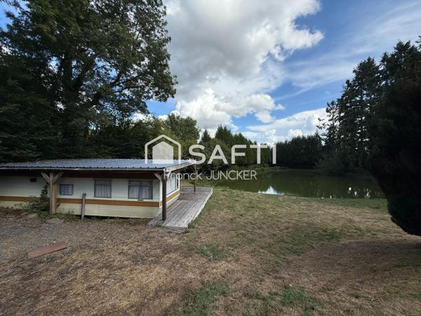 Plans d’eau + mobil home