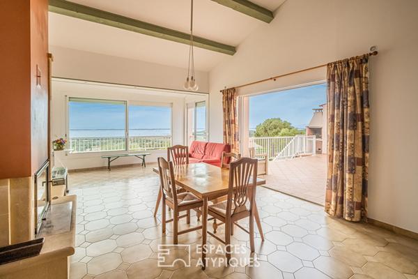 Maison avec vue mer imprenable