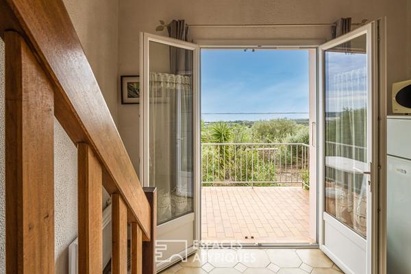 Maison avec vue mer imprenable