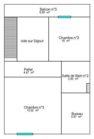 Appartement 4 pièces                                        - 44600 Saint-Nazaire Réf : 3692