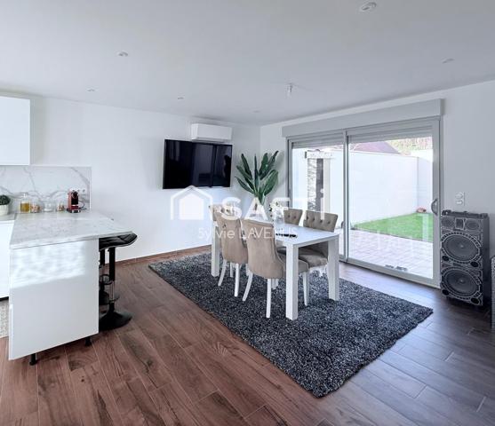 A CROUY 02, MAISON 5 P. DE 2024 AVEC 4 CHAMBRES ET ABRI DE JARDIN SUR SON TERRAIN DE 243 M2.