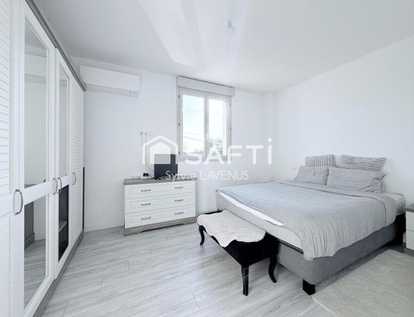 A CROUY 02, MAISON 5 P. DE 2024 AVEC 4 CHAMBRES ET ABRI DE JARDIN SUR SON TERRAIN DE 243 M2.