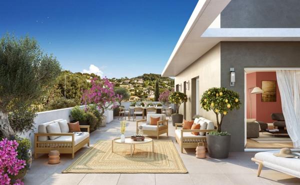 Grand 4P Appartement - Vallauris – Golfe-Juan -  Résidence neuve avec piscine