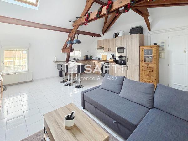 Localisation idéale pour ce beau 2 pièces dans une petite copropriété