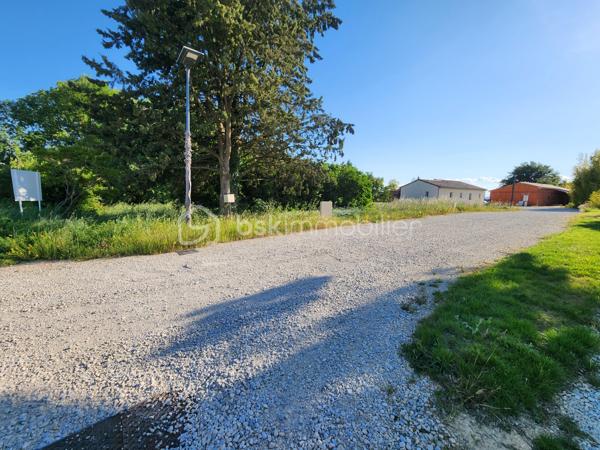 Terrain de 845 m²
