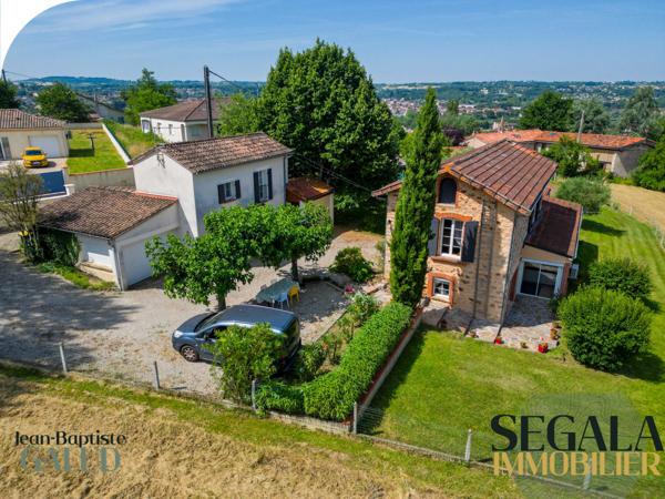 Carmaux (81400) Propriété sur les hauteurs de Carmaux