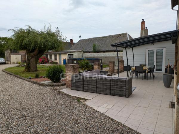 🏡 Maison de caractère – 164 m² habitables – Terrain de 2 539 m² – Morvillers-Saint-Saturnin