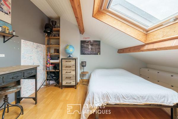 Maison rénovée et ses terrasses sur les hauteurs de Saint-Max