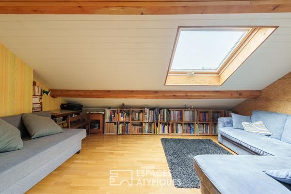 Maison rénovée et ses terrasses sur les hauteurs de Saint-Max