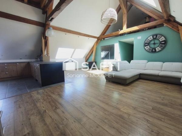 Appartement duplex avec terrasse couverte